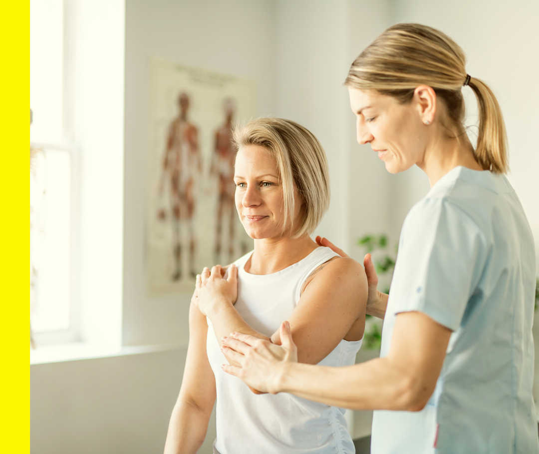 Akne inversa: Kur Eine Patientin in Behandlung