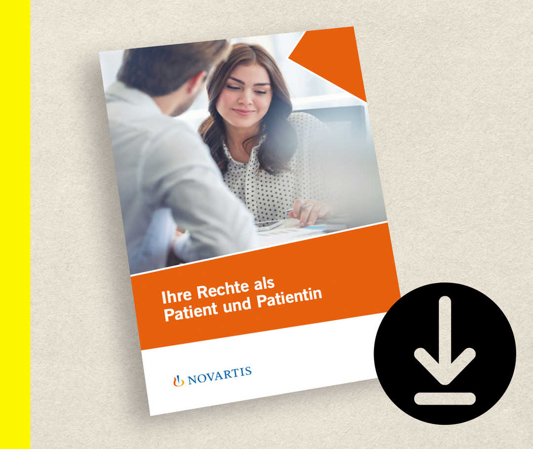 Broschüre „Ihre Rechte als Patient und Patientin “.