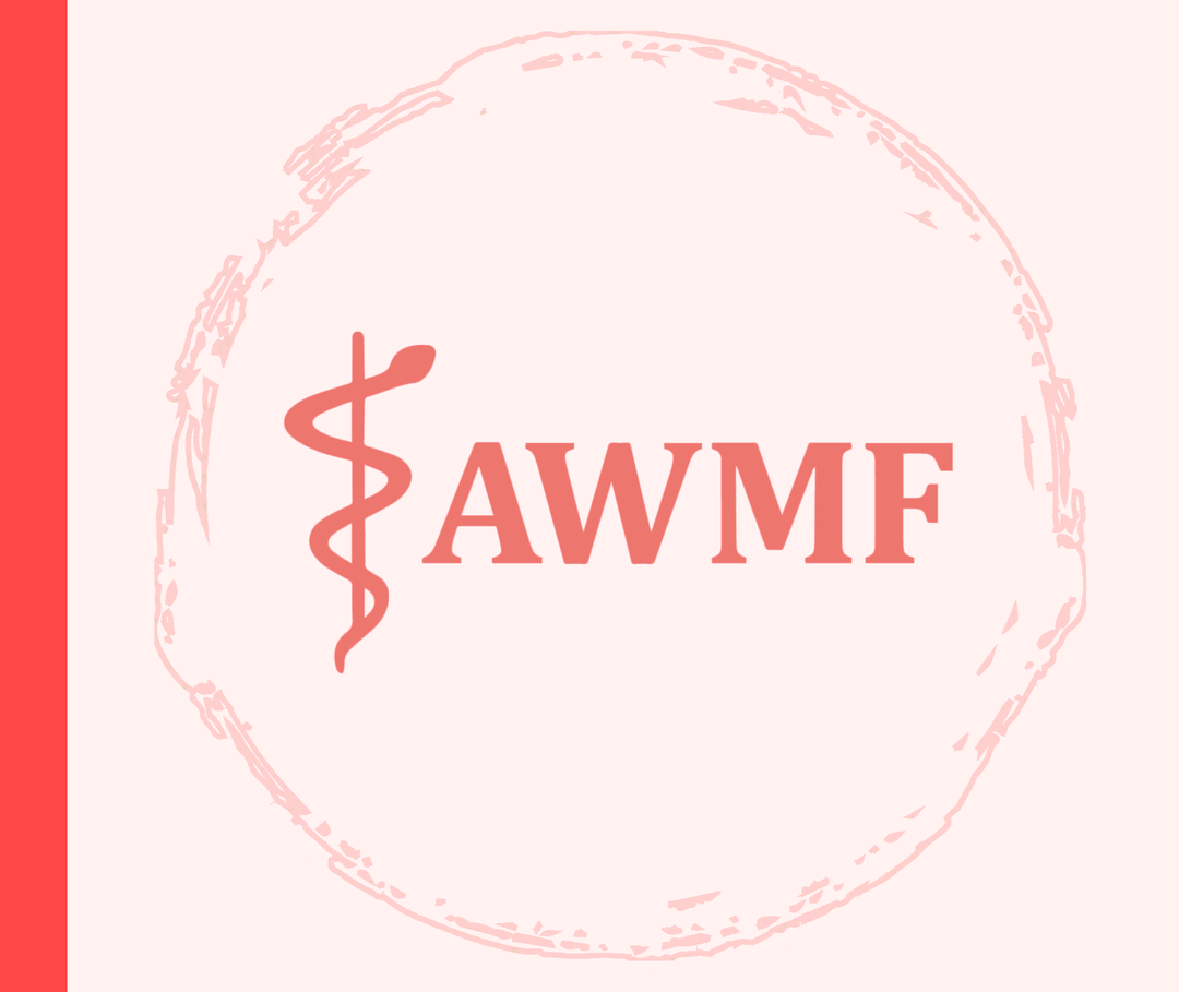 Grafik mit dem Logo der AWMF (Arbeitsgemeinschaft der Wissenschaftlichen Medizinischen Fachgesellschaften e. V.).