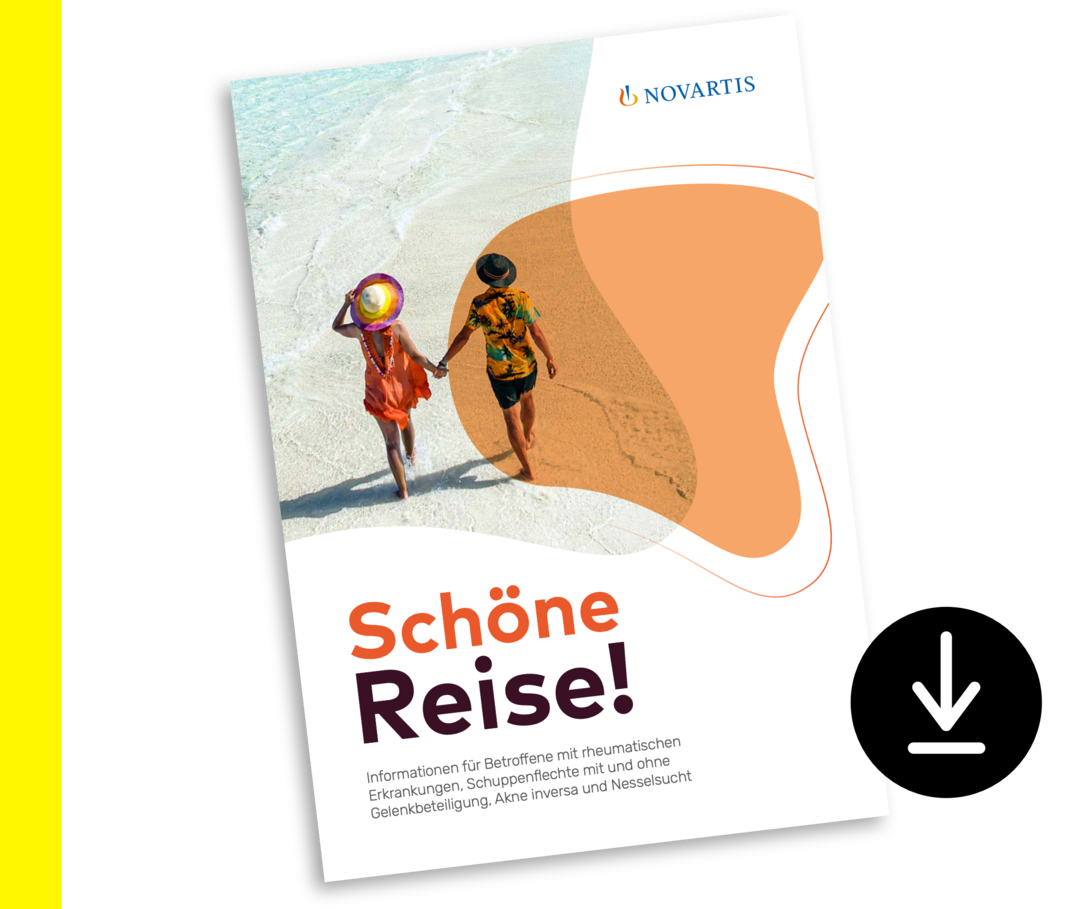 Titelbild der Broschüre „Schöne Reise!“. 